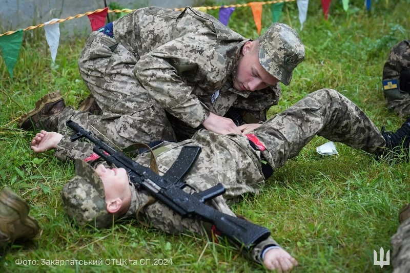 На Закарпатті відбувся ІІ обласний етап Всеукраїнської дитячо-юнацької військово-патріотичної гри „Сокіл” („Джура”) 2024!