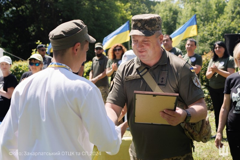 На Закарпатті відбувся ІІ обласний етап Всеукраїнської дитячо-юнацької військово-патріотичної гри „Сокіл” („Джура”) 2024!