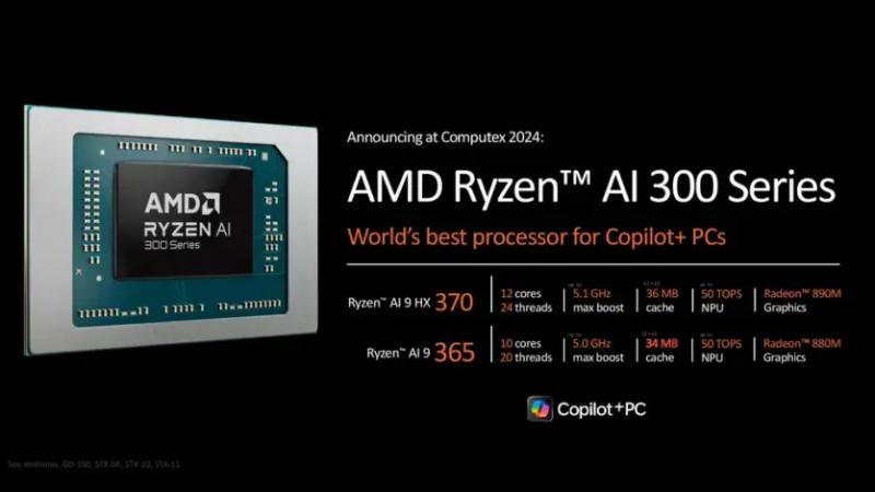 Процесори AMD на Computex 2024: Ryzen 9000, Ryzen AI 300, нові Ryzen 5000XT для AM4 та плати X870