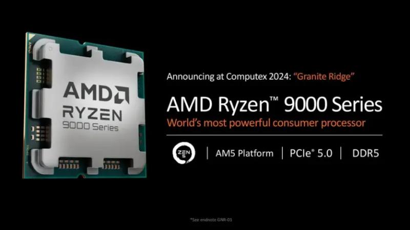 Процесори AMD на Computex 2024: Ryzen 9000, Ryzen AI 300, нові Ryzen 5000XT для AM4 та плати X870