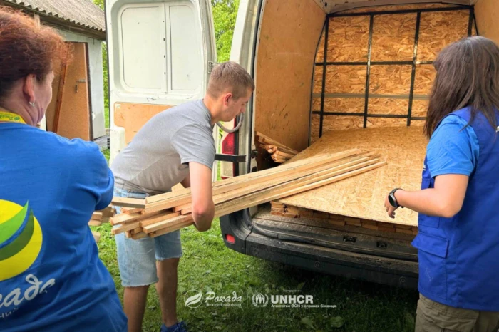 «Рокадівці» допомогли постраждалим від обстрілів Прилуцького