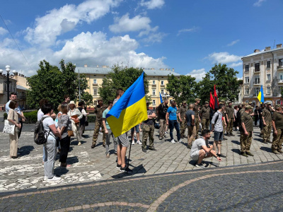 У центрі Чернівців знімають фільм  про Карпатську Україну