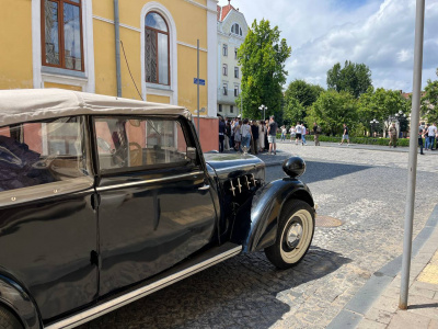 У центрі Чернівців знімають фільм  про Карпатську Україну