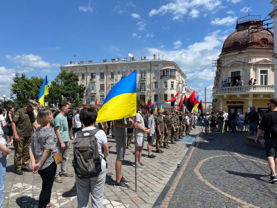 У центрі Чернівців знімають фільм  про Карпатську Україну