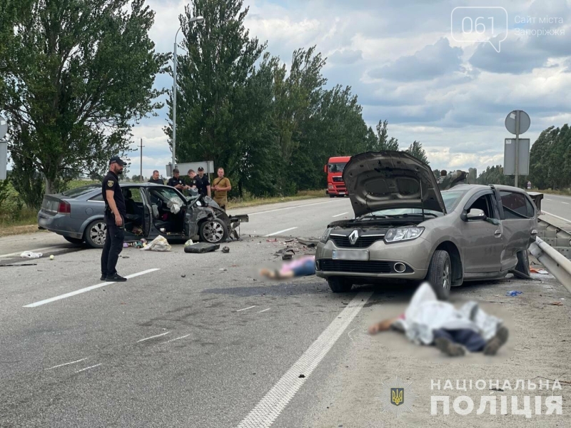 На в’їзді до Запоріжжя сталася ДТП – двоє людей загинули 