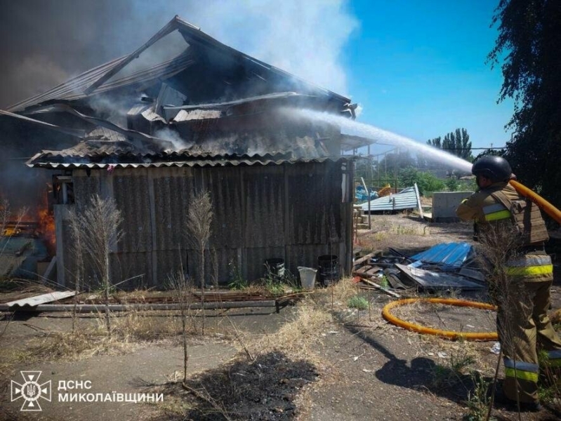 росіяни обстріляли вчергове Очаків: пошкоджено газопровід та лінію електропередач 