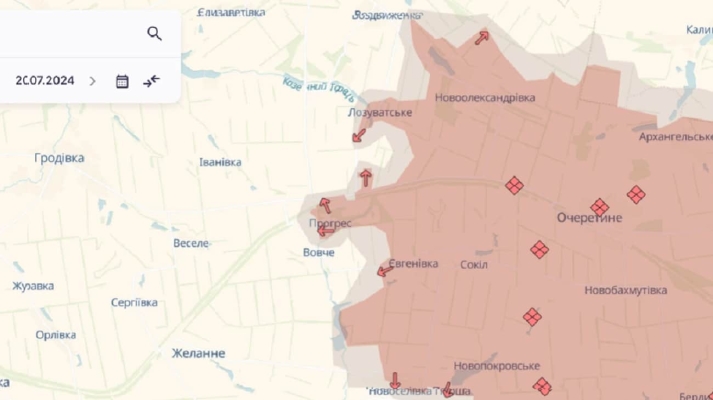 Росіяни за дві доби окупували село Прогрес на Донеччині 