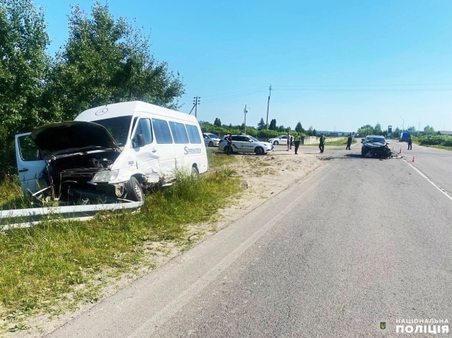 У ДТП потрапила маршрутка «Рівне-Дубровиця»