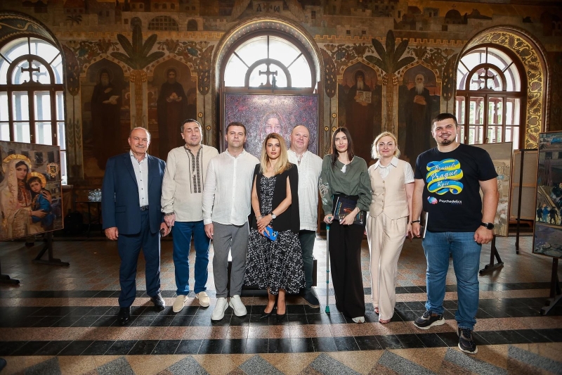 В Києво-Печерській Лаврі відкрилась виставка народного художника з Вінниччини