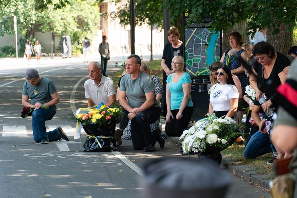 В Ужгороді сьогодні, 12 липня, попрощалися із полеглим захисником – старшим солдатом Юрієм Черяником