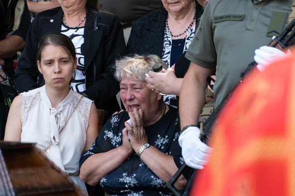 В Ужгороді сьогодні, 30 липня, попрощалися із загиблим захисником – солдатом Ференцом Сімйоном