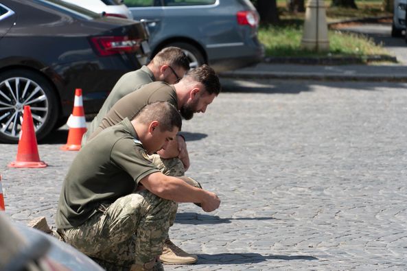 В Ужгороді сьогодні, 30 липня, попрощалися із загиблим захисником – солдатом Ференцом Сімйоном