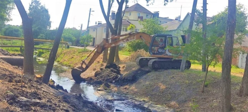 Зеленбудівці впорядковують прибережну зону річки Стрілка