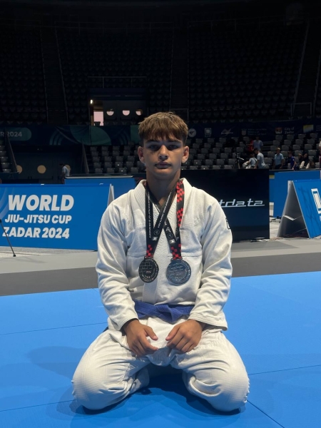 Франківець Іван Вітенко виборов по сріблу на чемпіонаті Європи та Кубку світу з джиу-джитсу (ФОТО)