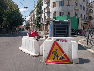 Капремонт вулиці в центрі Чернівців - у розпалі: як зараз виглядає територія - фото