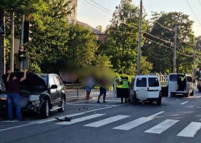 На одному із перехресть Чернівців трапилася ДТП: без потерпілих