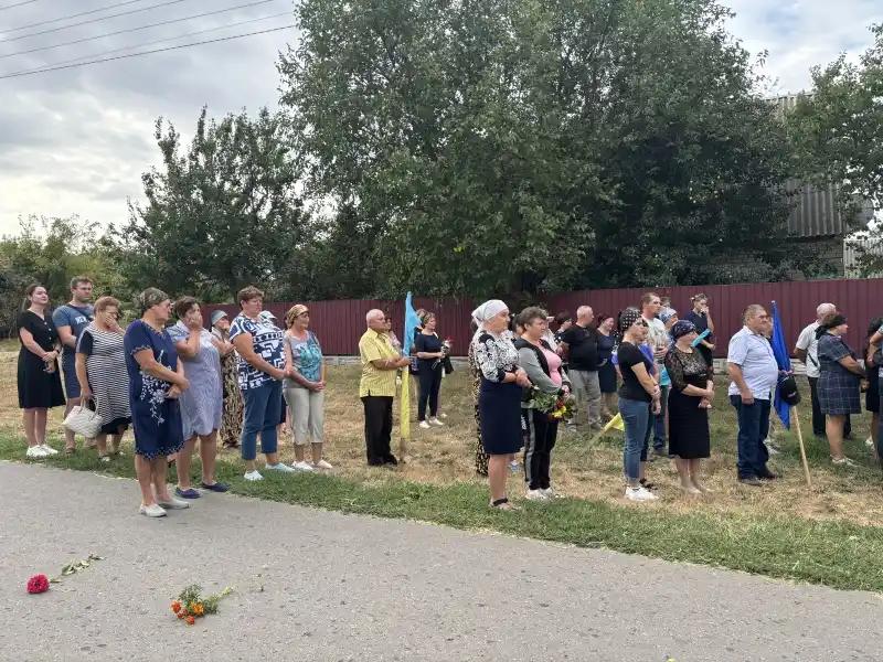 На Полтавщині попрощалися із загиблим на Донецькому напрямку Віталієм Єршовим