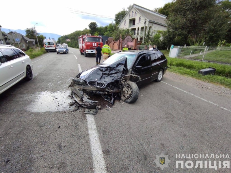 На Тячівщині в ДТП постраждали 4-річна дитина та її мама
