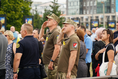 У Чернівцях відбулося освячення алеї Слави – фото