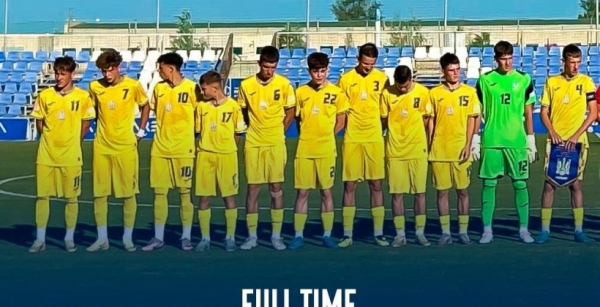 Збірна України U-16 пропустила вісім м’ячів від Франції на турнірі у Мурсії