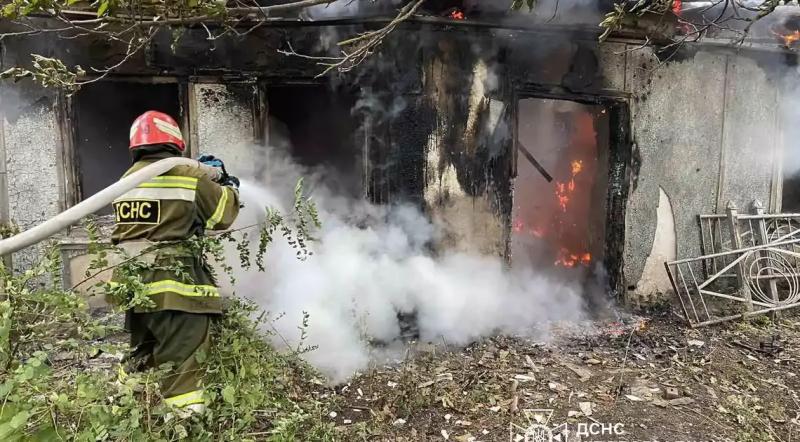 У Кропивницькому на пожежі постраждала жінка