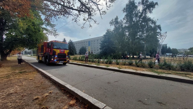 У приміщенні Полтавської ОВА чоловік облив себе легкозаймистою рідиною та підпалив, – поліція