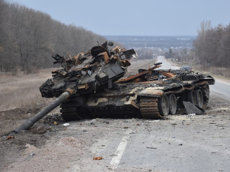 1140 окупантів, 59 артилерійських систем та 8 танків: втрати росіян