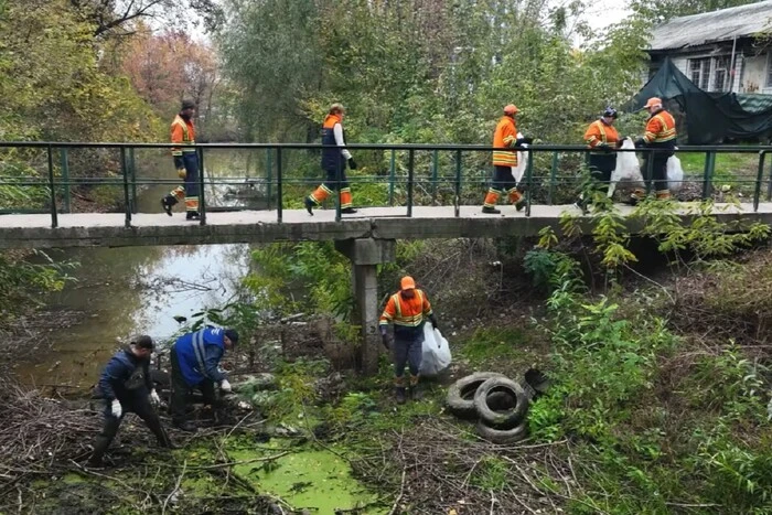 Комунальники врятували столичну річку