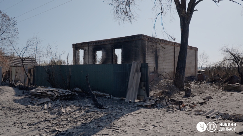 Ліс і будинки перетворилися на згарище. Війна зробила пожежі в Донецькій і Харківській областях ще більш руйнівними