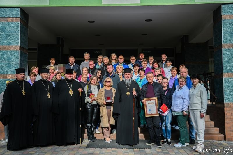 Предстоятель ПЦУ Епіфаній відвідав захисників, які проходять реабілітацію в Ужгороді