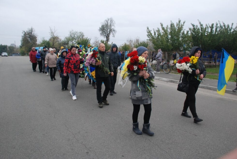 Шосткинці попрощалися із захисником Віктором Пінчуком