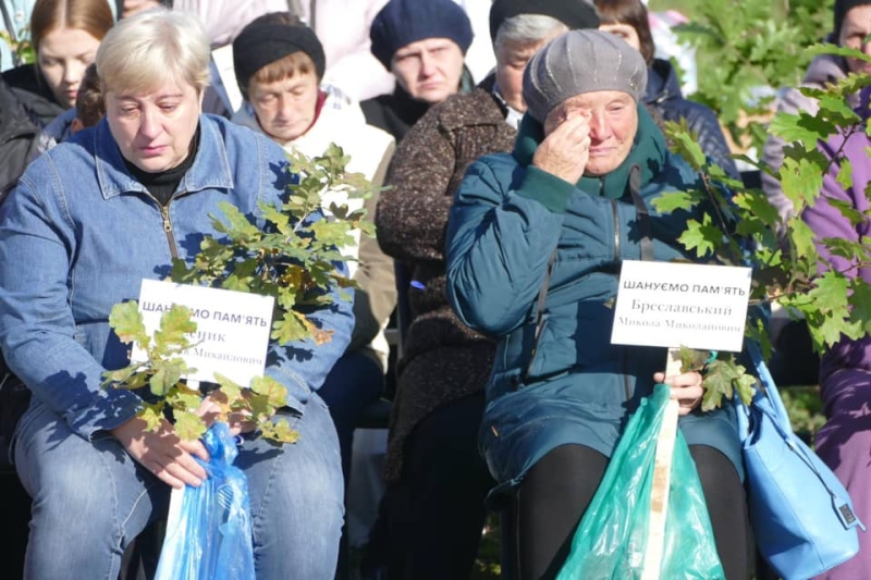 У пам’ять про полеглих Героїв у Калуші висадили дубовий гай (ФОТО)