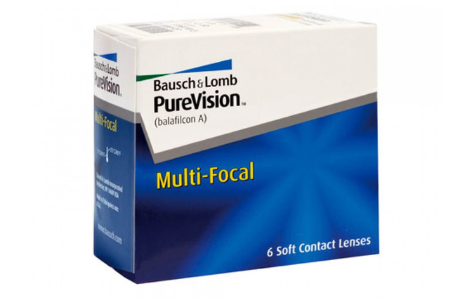 Мультифокальні контактні лінзи Bausch+Lomb Pure Vision Multi-Focal