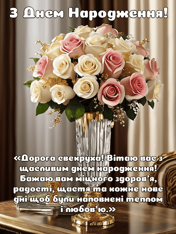 Привітання з Днем народження Свексусі в віршах