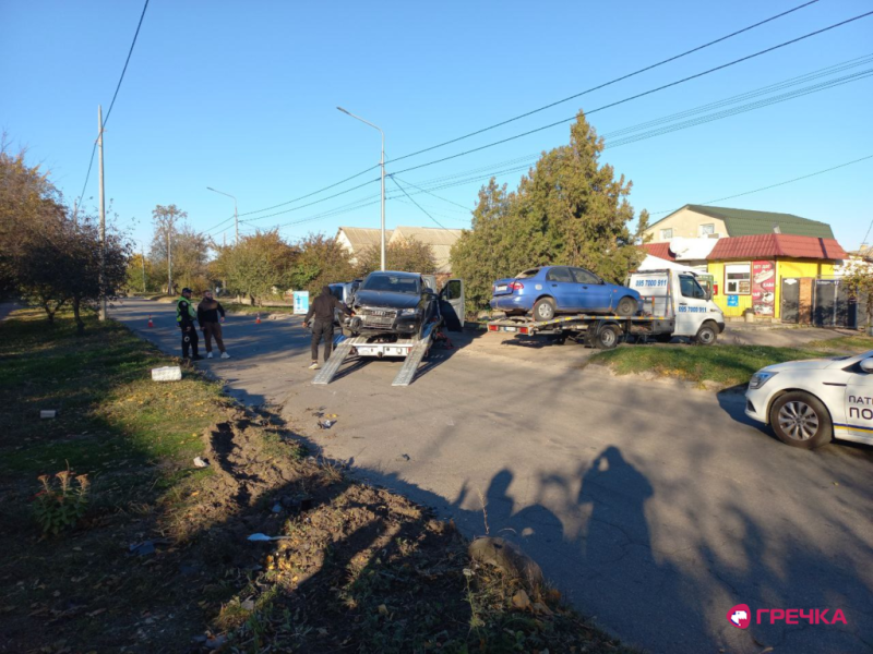 У Кропивницькому сталася потрійна ДТП: є постраждалі