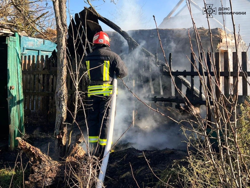 На Вінниччині під час пожежі загинула жінка