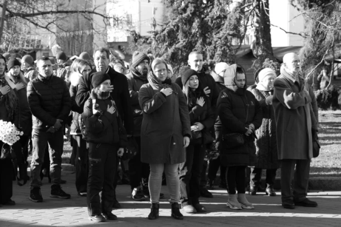 У Луцьку попрощалися з Богданом Войтюком, який загинув більше року тому