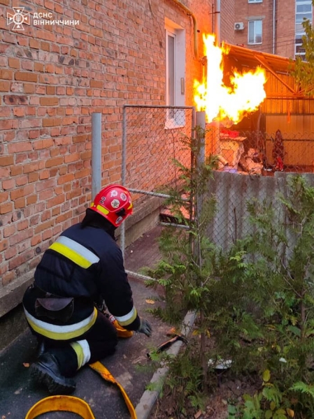 За добу у Вінницькій області ліквідували 7 пожеж