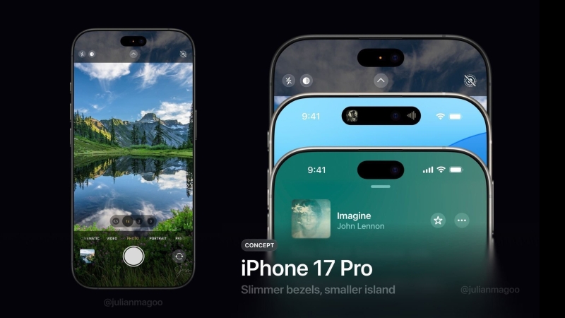 Apple iPhone 17 Pro отримає менший динамічний острів, Plus замінить Air, — чутки