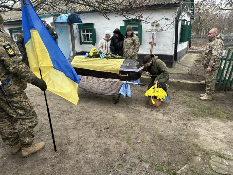 На Тернопільщині поховали військового Василя Болдака (ФОТО)