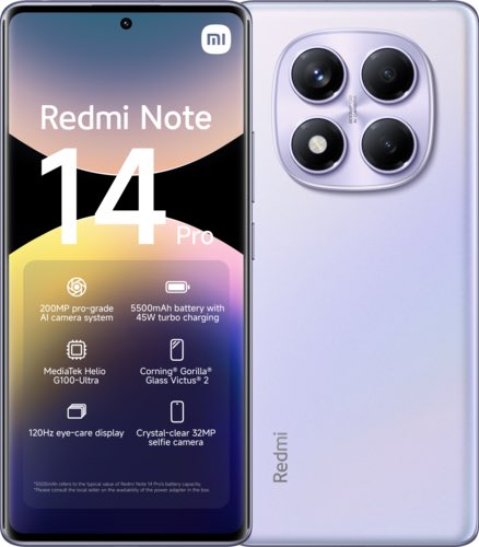 Глобальні Xiaomi Redmi Note 14 4G і 14 Pro 4G «засвітилися» у мережі — MediaTek Helio G99 Ultra і ціна €240