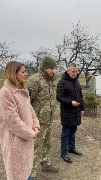 Лариса Білозір відвідала військових однієї з частин на Вінниччині