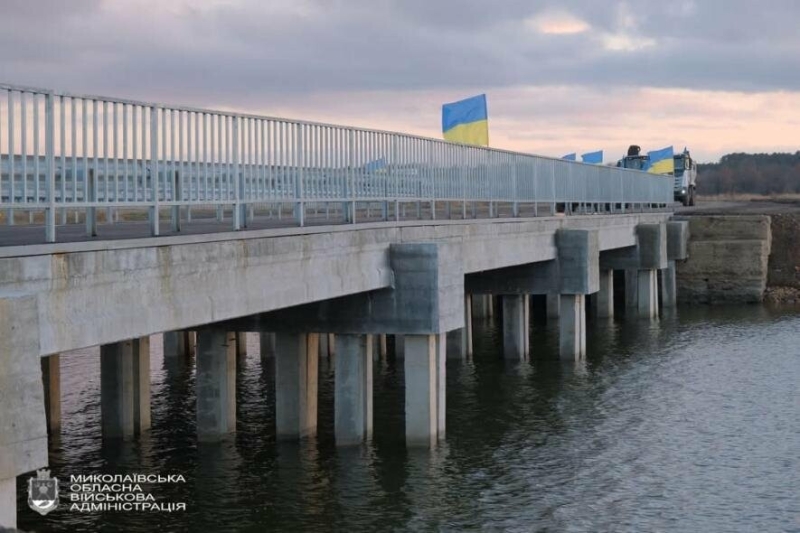 На Миколаївщині відновили ще один міст, - ФОТО