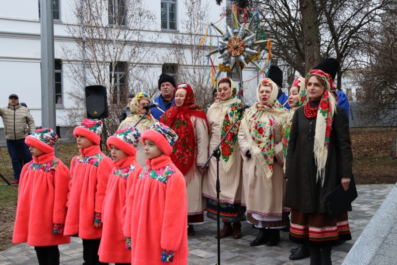 На Різдво в Полтаві відкрили пам’ятник мандрівному філософу Григорієві Сковороді