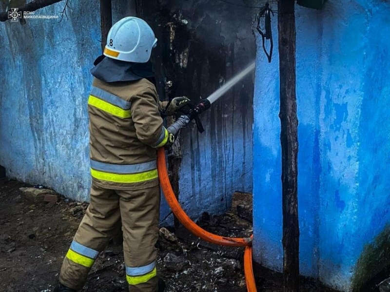 У Миколаївській області за добу виникло чотири пожежі в житловому секторі