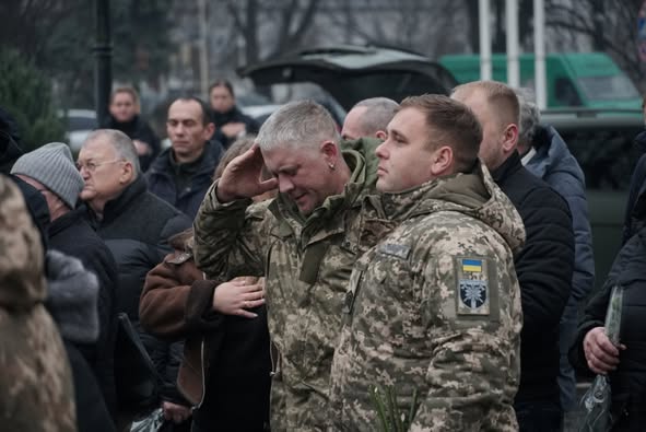 В Ужгороді попрощалися із 49-річним захисником Віталієм Пилипом