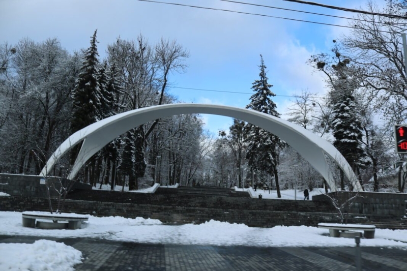 Вінницю засніжило. Фоторепортаж