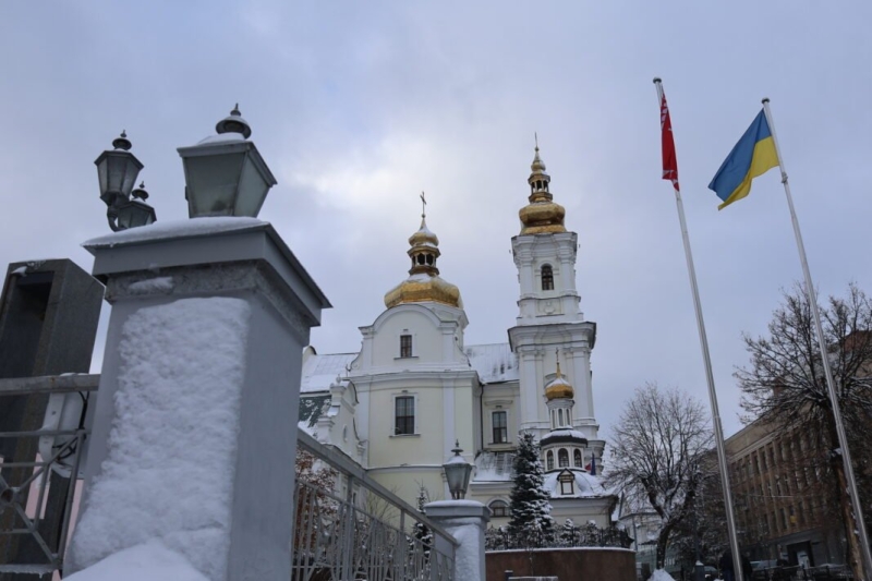 Вінницю засніжило. Фоторепортаж