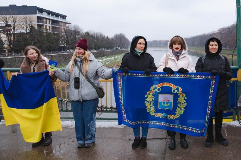 Береги річки Уж сьогодні, у День Соборності України, з’єднав «Живий ланцюг»