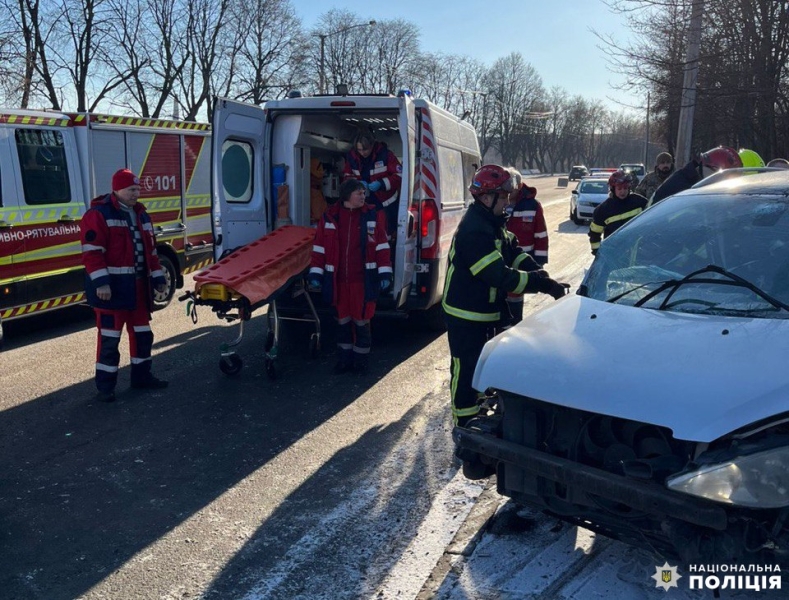 ДТП у Рівному: п'ятеро людей у лікарні